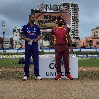 westindies wins the toss and chose ro field first
