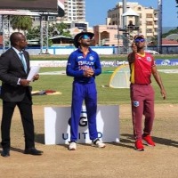 IND v WI, 2nd ODI: Avesh Khan makes ODI debut for India as West Indies win toss, elect to bat first