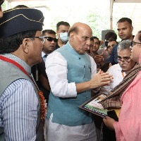 Rajnath Singh reiterated POK is integral part of India