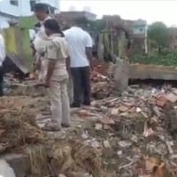 Six killed in huge explosion at a firecracker businessman house in Bihar