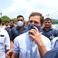 Around 50 MPs, including Rahul Gandhi, detained at Kingsway Camp