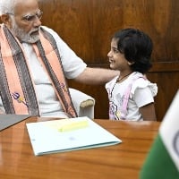 You have a job in Lok Sabha BJP MP 5 year old daughter leaves PM Modi in splits
