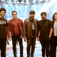 Chiranjeevi and Salman Khan met Liger team in Mumbai