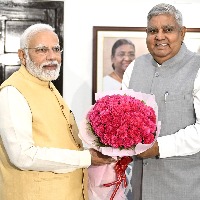 Prez, PM congratulate Dhankhar on becoming Vice-President