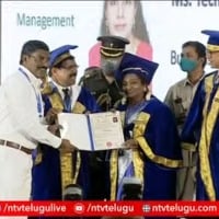 congress mla sampath kumar completes doctorate in osmania university