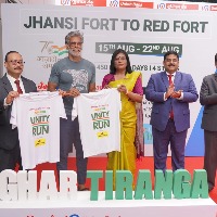 Union Bank of India associates with Fitness Icon Milind Soman for 2nd edition of the Unity Run from Jhansi to Delhi