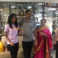 PV Sindhu parents reacts to their daughter golden achievement in Commonwealth Games