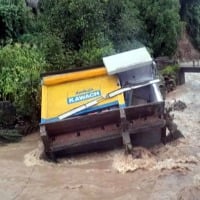 ATM washed away in floods in uttarakhand