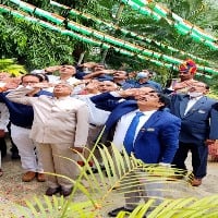 Press Note and Photos: Independence day celebrations 2022 at Lokayukta of T.S