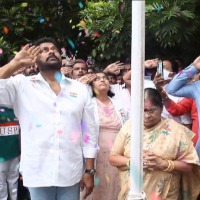 Independence Day celebrations at Chiranjeevi Charitable Trust
