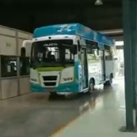 India first Hydrogen fuel cell bus unveiled 