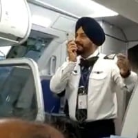 IndiGo pilots in flight announcement in English and Punjabi delights Internet Watch viral video