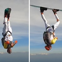 Man sky surfed 175 helicopter spins in single jump