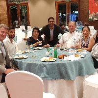 The University of Delaware hosts its first alumni gathering in India