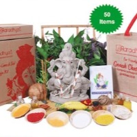 Aaradhya eco friendly Vinayaka pooja kit at one click