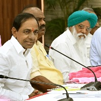 kcr meeting with farmers from morning to night