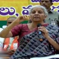 Nirmala Sitharaman criticizes TRS Govt