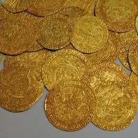 Britain couple found gold coins in their kitchen
