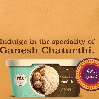 Celebrate Ganesh Chaturthi in style with Modak ice cream by NIC Honestly Natural Ice Cream