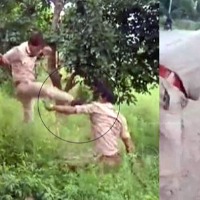UP Police Cops Engaged In Physical Violence Video Goes Viral On Internet