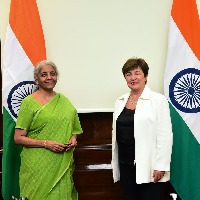IMF MD met Nirmala Sitharaman in Delhi