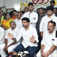 nara lokesh comments on police cases registered on him