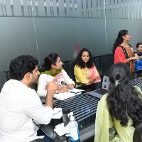 nara lokesh meets first batch of political internship ladies