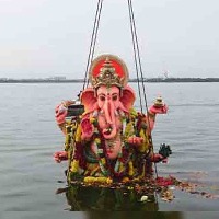 vinayaka immersion concludes and traffic diversions lifted