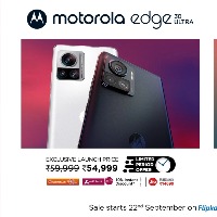 Motorola disrupts India’s flagship market with motorola edge 30 ultra - featuring the world’s first 200MP camera