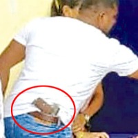 TRS Leader who wear gun in his pant pocket went viral