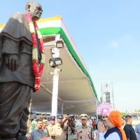 Telangana Liberation Day: Amit Shah pays tribute to Sardar Vallabhbhai Patel