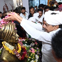 Photos: CM KCR inaugurated Adivasi Bhavan and unveiled Kumaram Bheem Statue