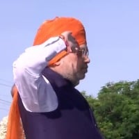 Amit Shah hoists flag in Hyderabad Liberation Day celebrations