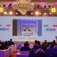 adani group stood second largest in cement production