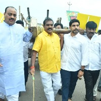 Chalo Assembly: Cops foil TDP’s unique protest to highlight farmers’ plight