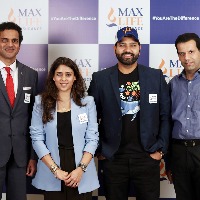 Rohit Sharma & Ritika Sajdeh named brand ambassadors of Max Life Insurance
