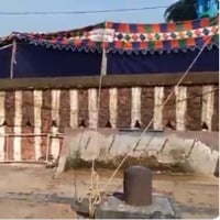 Somu Veerraju fires on Jagananna Cheyutha program tent ropes being tied to a Shiva Lingam