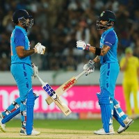 Team India score pasts hundred 
