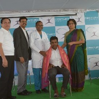 Century Hospital felicitates free heart transplant beneficiary
