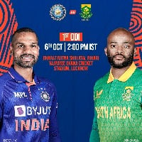 team india won the toss and elected bowl first in first odi with south africa