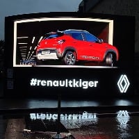 Renault India kicked off the first 3D Anamorphic experience in India for Kiger