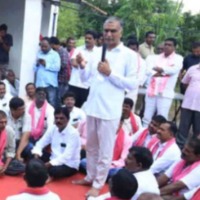 Harish Rao election campaign in Munugode