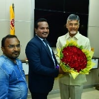 Jai Bheem party president Jada Sravan Kumar met Chandrababu
