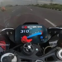 Man drives bike at 310 kmph on highway in Haryana shoots video