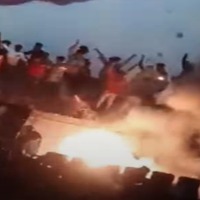 Fire in Andhra theatre as Prabhas' fans burst firecrackers