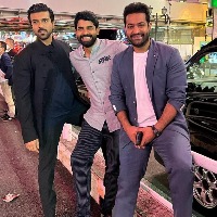 Ram Charan shares pics of good times with Rajamouli, Junior NTR in Japan