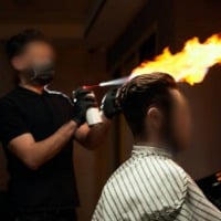Fire Hair Cut failed as youth hospitalized in Gujarat