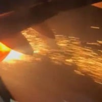 IndiGo planes engine catches fire during takeoff at Delhi airport