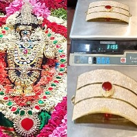Gold ornament missing in kanipakam temple