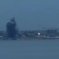 Drone attacks on Russian war Ships